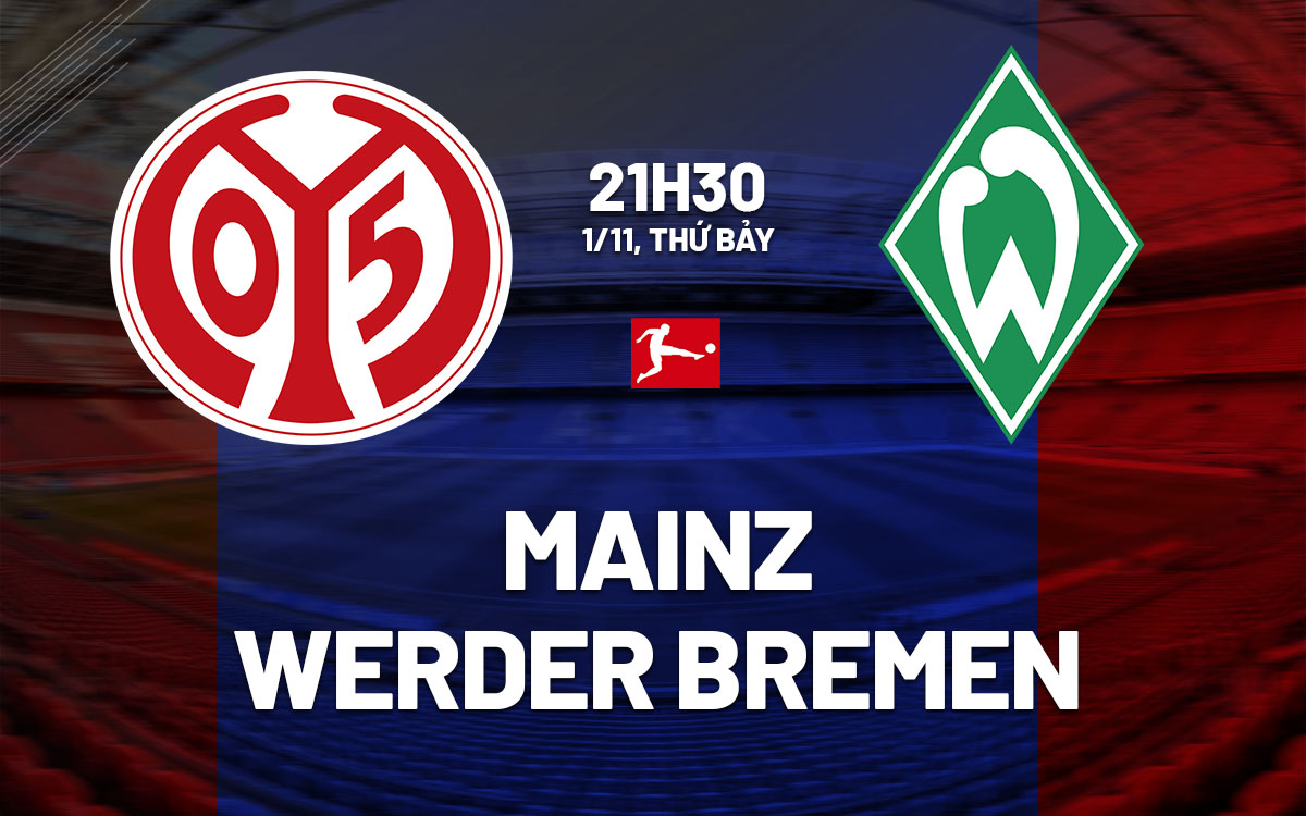 nhan dinh bong da du doan Mainz vs Werder Bremen vdqg duc bundesliga hom nay