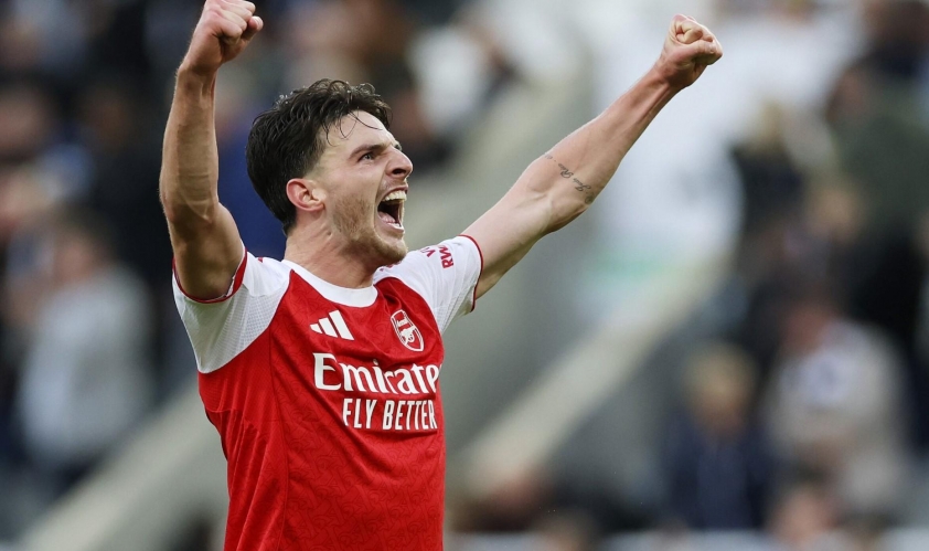 Declan Rice thi đấu nổi bật tại Arsenal