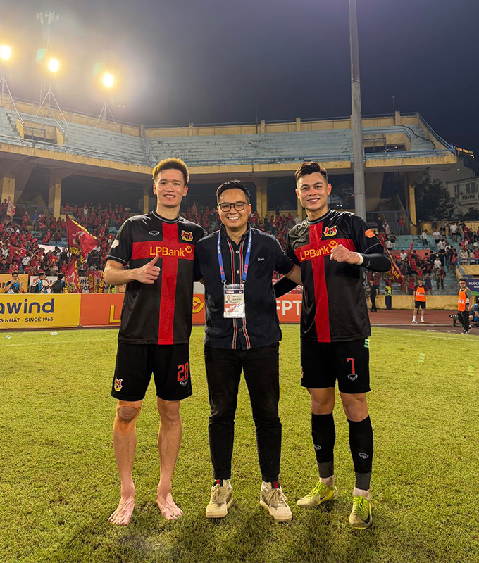 Quang Việt làm sếp ở CLB Ninh Bình