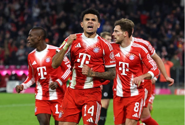 Luis Diaz tỏa sáng trong màu áo Bayern Munich