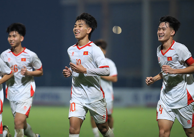 U17 Việt Nam thi đấu nỗ lực nhưng vẫn xếp sau Malaysia