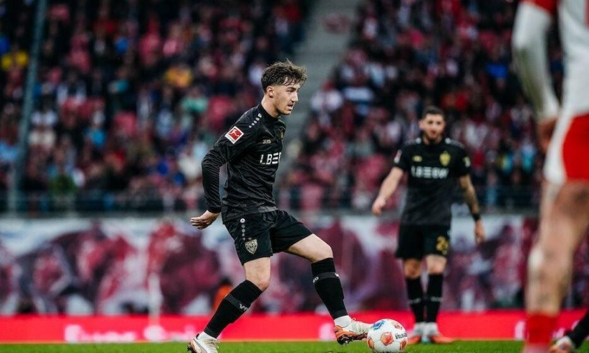 Tiền vệ Angelo Stiller của Stuttgart