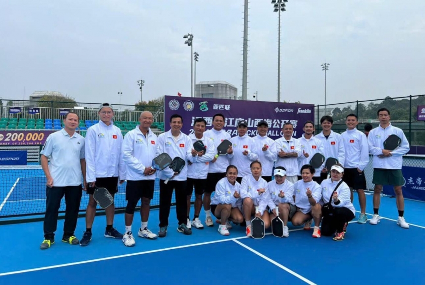 Người dân Việt Nam chơi pickleball thường xuyên Số lượng người chơi pickleball tại Việt Nam