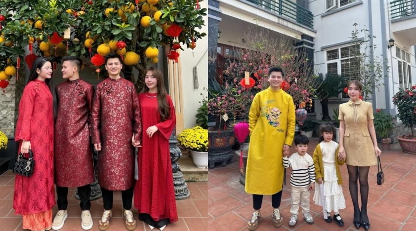 Gia đình thân thiết của Quang Hải