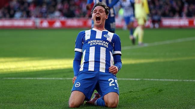 Brighton đánh bại Nottingham Forest