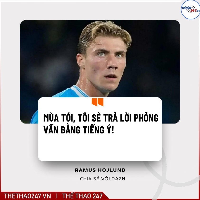 Rasmus Hojlund chuẩn bị cho tương lai dài hạn tại Napoli Hojlund chuẩn bị gia nhập Napoli theo hợp đồng dài hạn