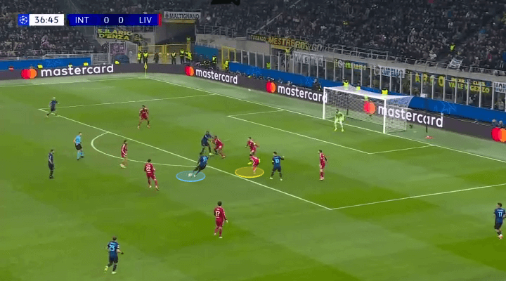 Trước Inter, Arne Slot đã tìm ra giải pháp ngắn hạn cho những vấn đề của Liverpool 7 Pha dứt điểm bị chặn lại sau khi Gravenberch phản ứng chậm