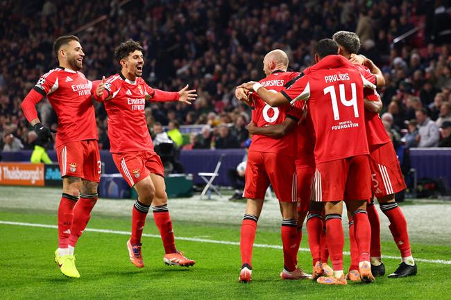 Benfica mới có chiến thắng đầu tiên ở Champions League mùa này