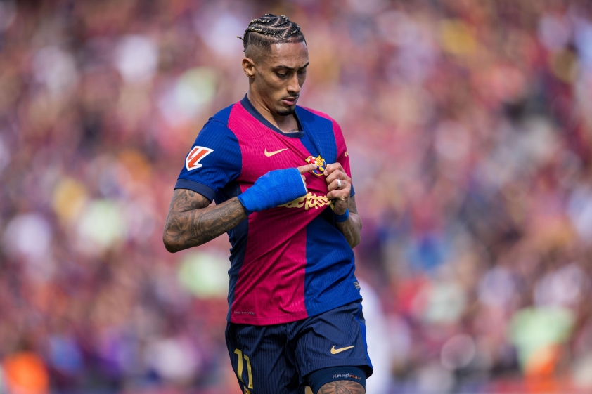 Barcelona sẵn sàng tạo điều kiện để Raphinha ra đi.