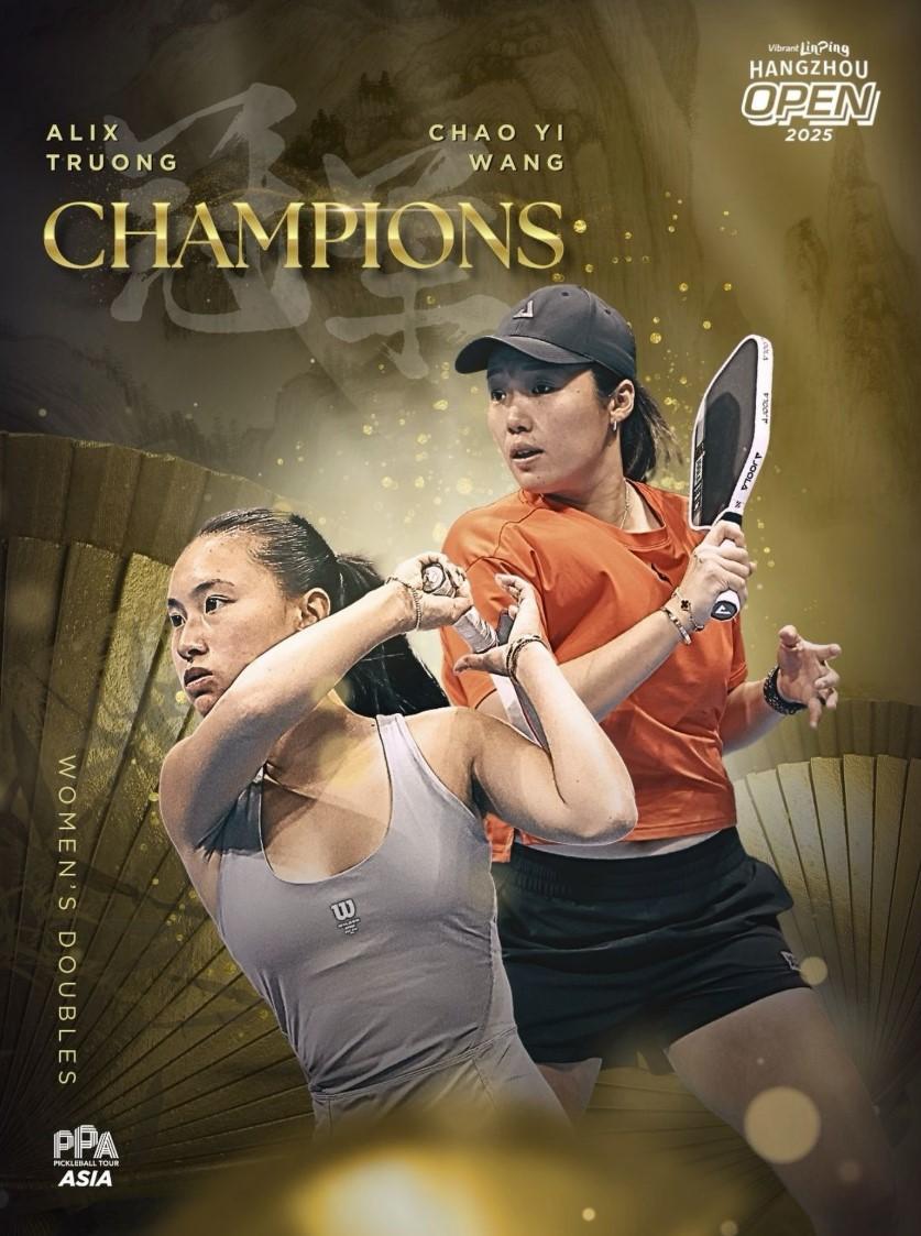 Alix Trương giành hai HCV