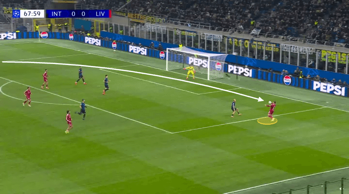 Trước Inter, Arne Slot đã tìm ra giải pháp ngắn hạn cho những vấn đề của Liverpool 13 Wirtz và Bradley phối hợp tốt tạo cơ hội ghi bàn cho Ekitike