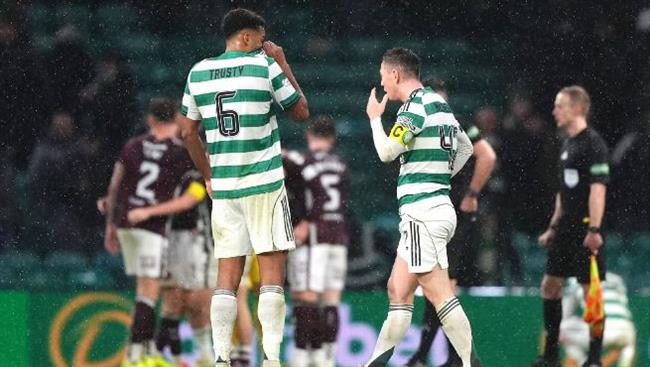 Celtic vừa thua Hearts ở trận đấu gần nhất